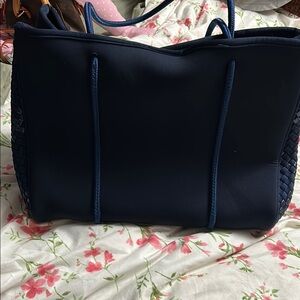 Elegant Navy Blue Women's Tote Bag